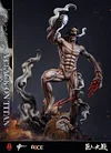 Attack Titan vs Jaw Titan & War Hammer Titan with LED - Attack On Titan Resin Statue - LC Studios [In Stock]