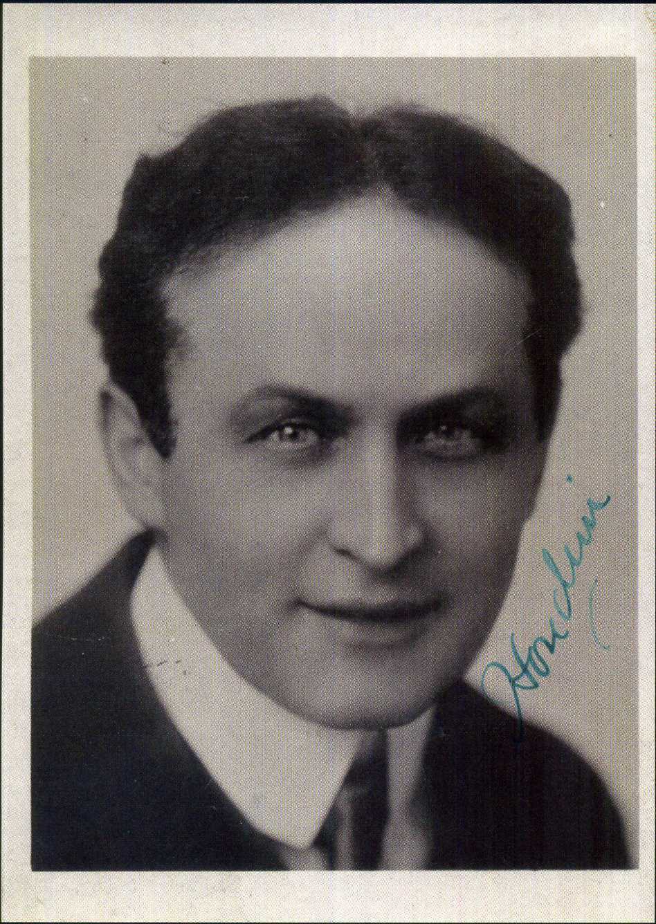 HARRY HOUDINI Signed Photo Poster paintinggraph - Magician Escapologist Showman - preprint