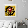Fußball Dynamo Dresden - Rundbohrer Diamond Painting - 40*40CM