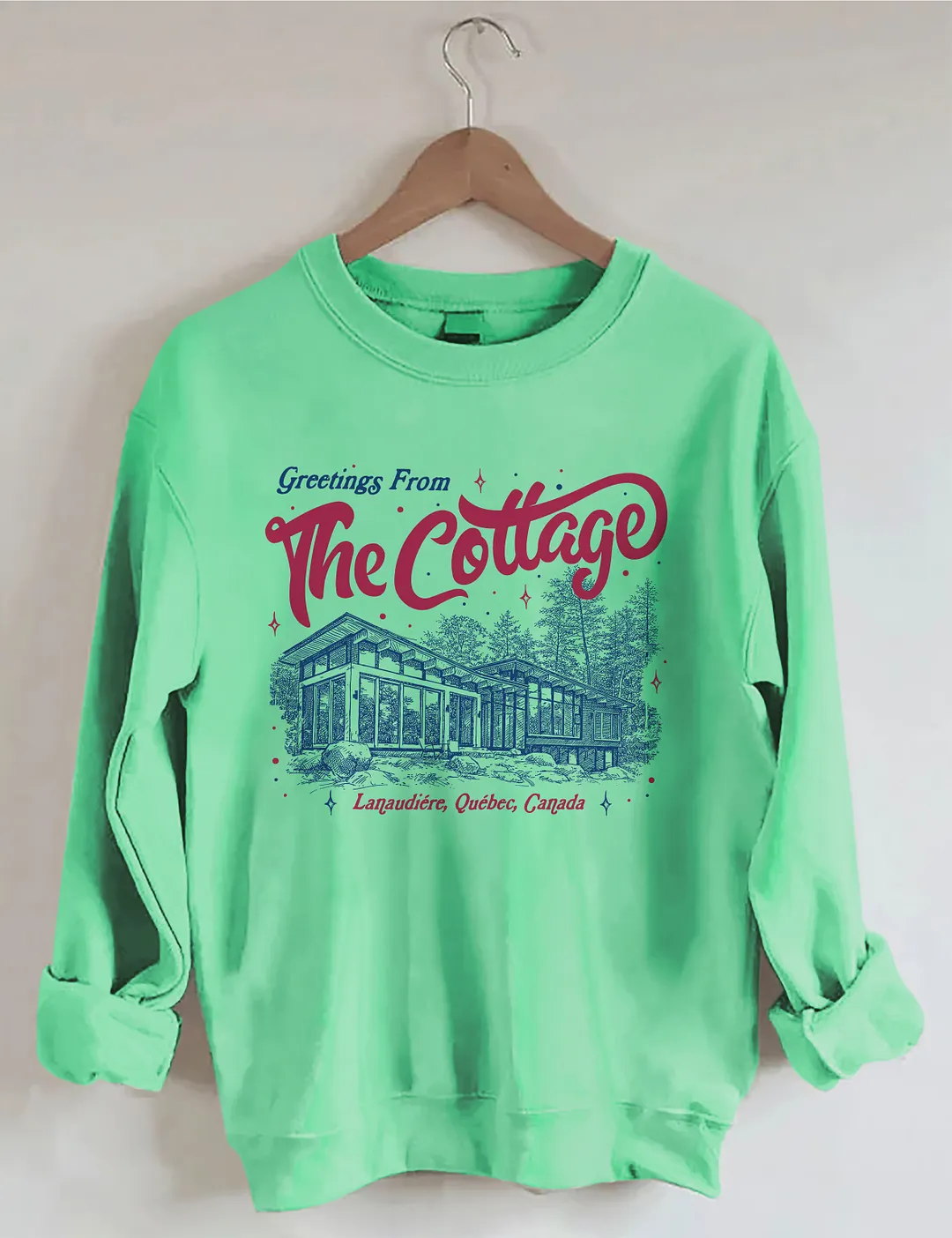 Greetings From The Cottage Sweatshirt