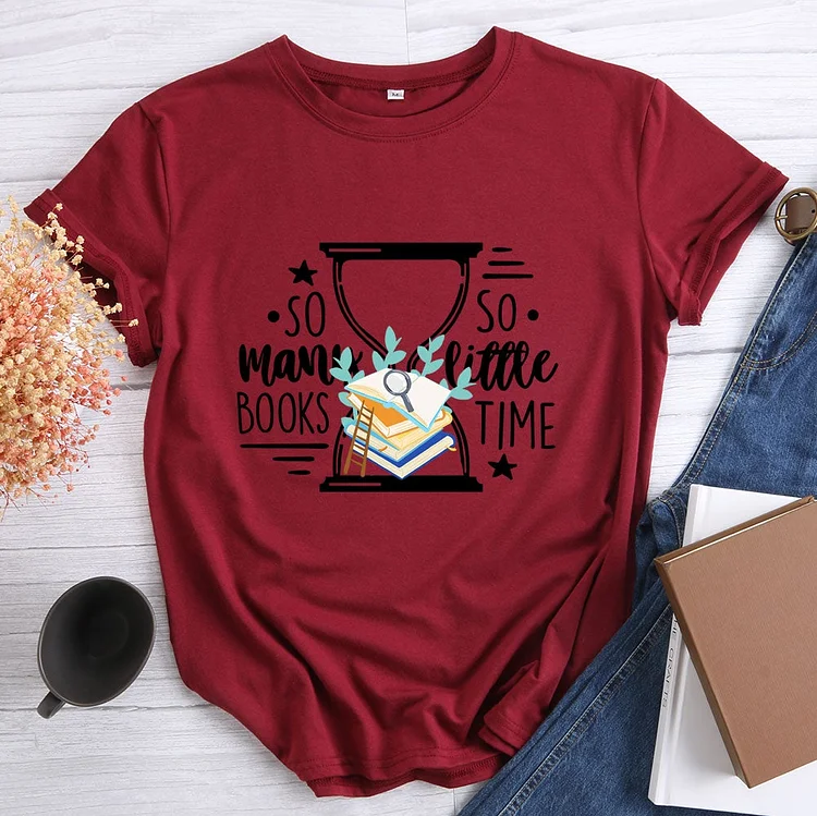 ANB - So Many Books So Little Time T-shirt Tee-609117