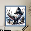 Pirate Goblin-18CT Stamped Cross Stitch 30*30cm/11.81*11.81in