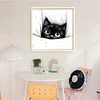(Multi-Style) Cat On Book-11CT Stamped Cross Stitch 40*40cm/15.75*15.75in