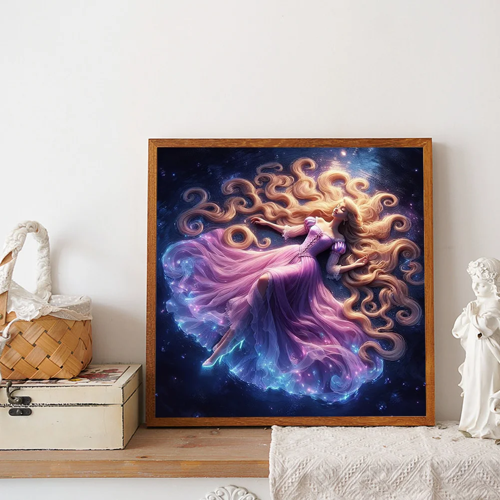 Diamond Painting - Full Round Drill - Princess(Canvas|40*40cm)