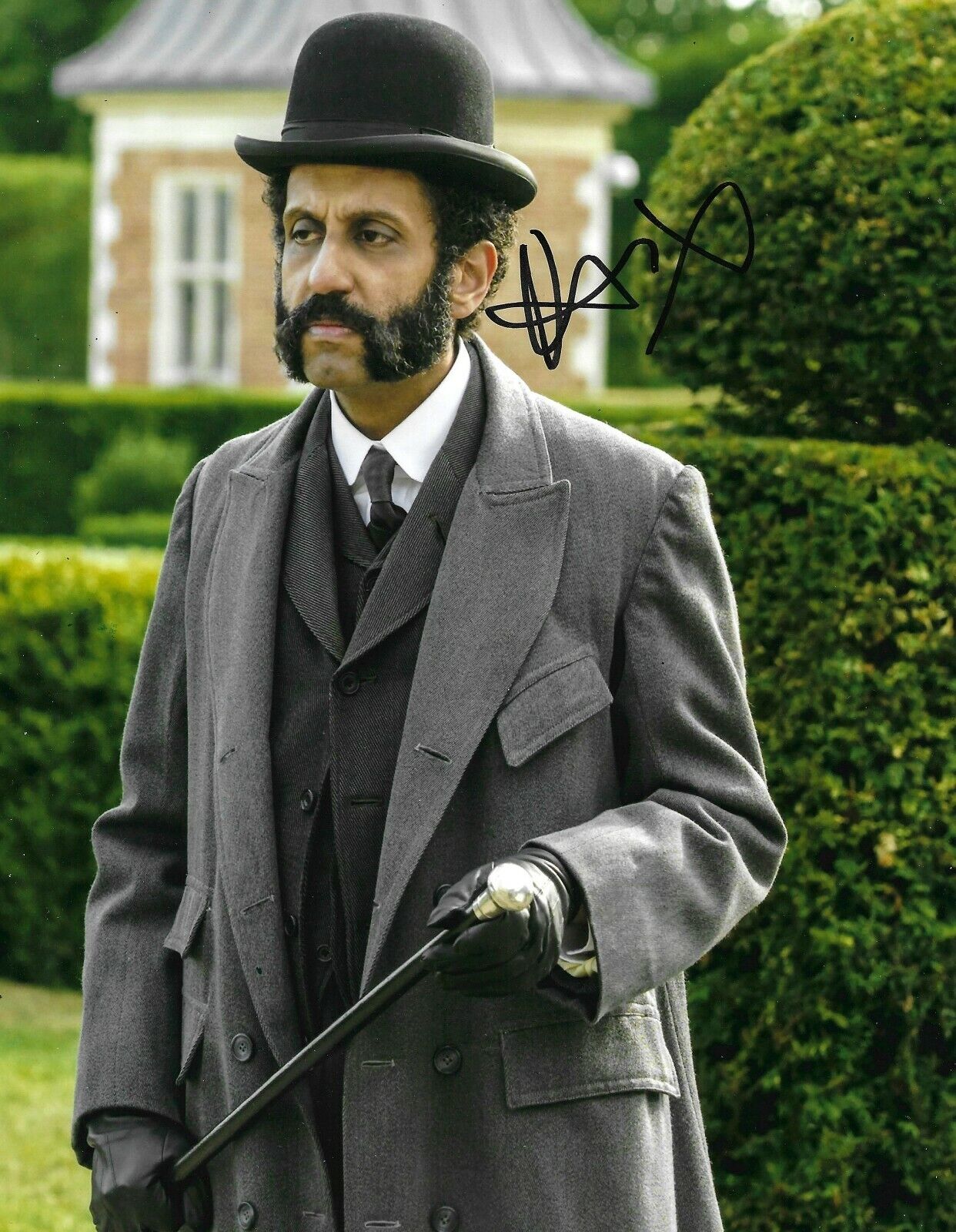 Adeel Akhtar Signed Enola Holmes 10x8 Photo Poster painting AFTAL