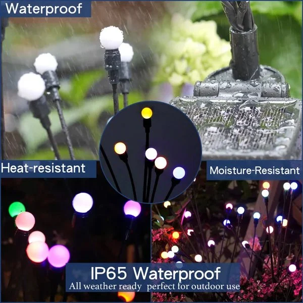 Solar Garden Lights-Starburst Swaying Light