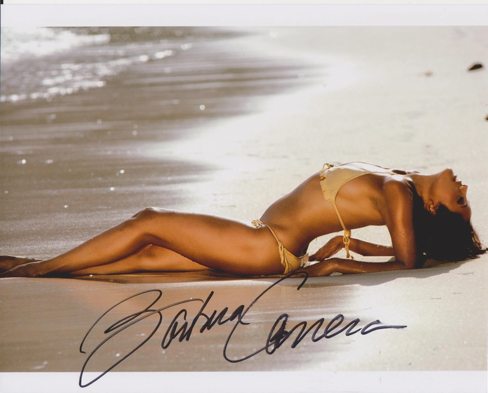 Barbara Carrera Original Autographed 8x10 Photo Poster painting #10 - NEVER SAY NEVER AGAIN