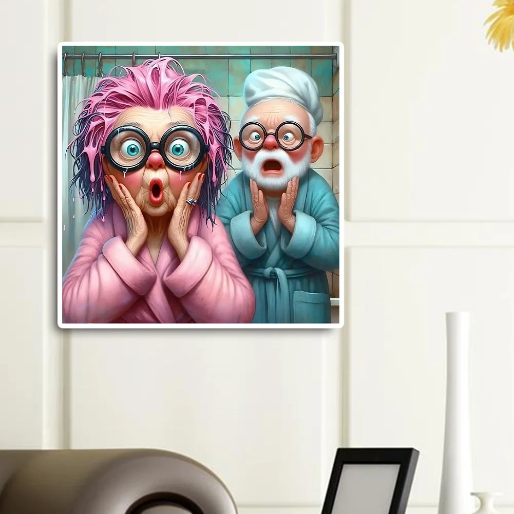 Diamond Painting - Full Round Drill - Grandma(Canvas|30*30cm)