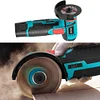 12V 300W Brushed Angle Grinder Cordless Polishing Machine 19500RPM Electric Tool