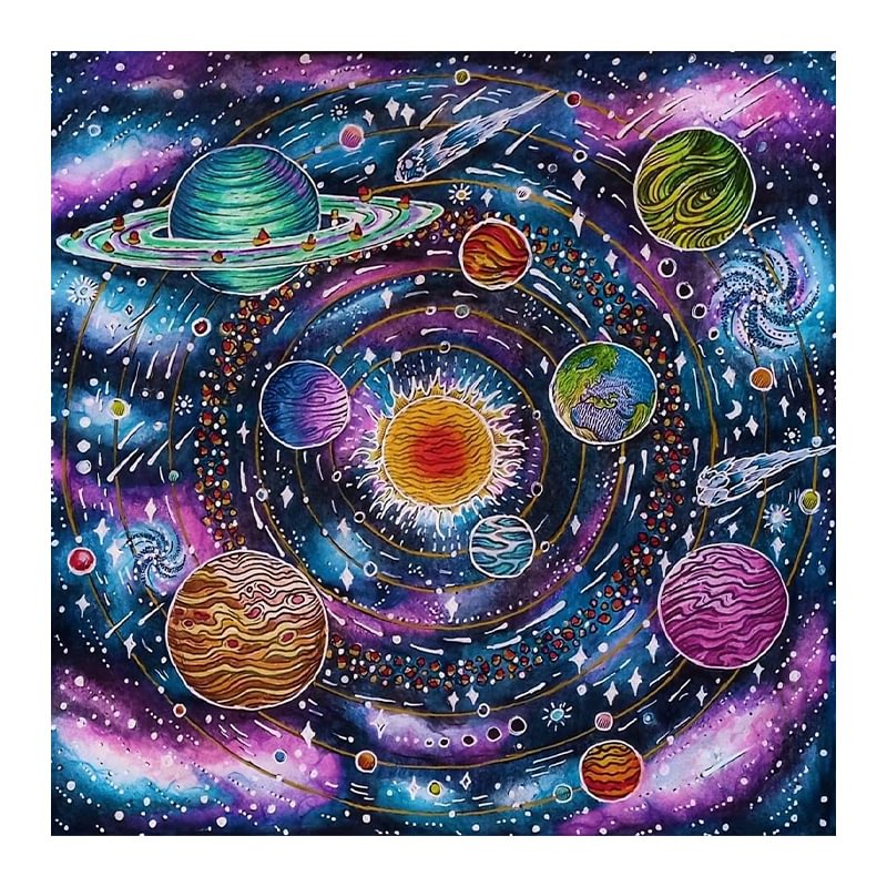 Ericpuzzle™ Ericpuzzle™ The Milky Way Galaxy Wooden Puzzle