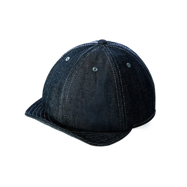Maden Vintage Denim Cowboy Hats Mens Bone Adjustable Soft Brime Newsboy Cap Baseball Cap Snapback Hat Black Color