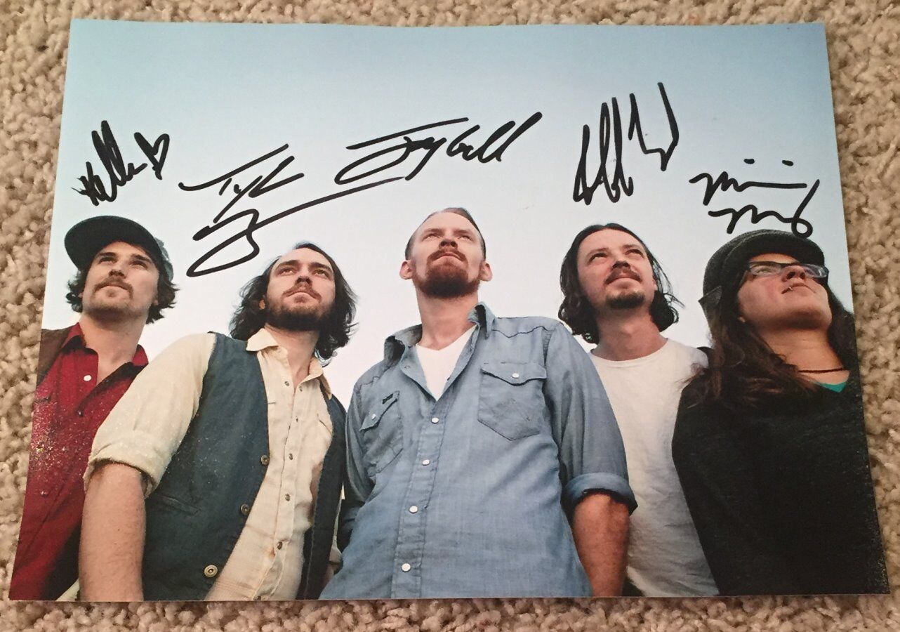 FRUITION BAND GROUP SIGNED AUTOGRAPH 8x10 Photo Poster painting E w/PROOF JAY COBB ANDERSON +4