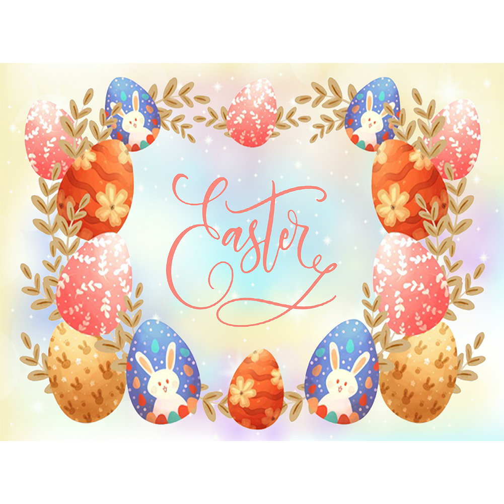 

Easter Eggs - Round Drill Diamond Painting - 40*30CM, 501 Original