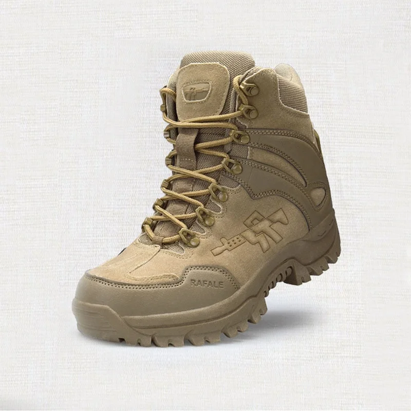 New Autumn Winter Military Boots Outdoor Male Hiking Boots Men Special Force Desert Tactical Combat Ankle Boots Men Work Boots