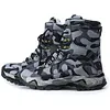 Men's camouflage outdoor hiking shoes waterproof nylon tactical boots hiking hunting boots