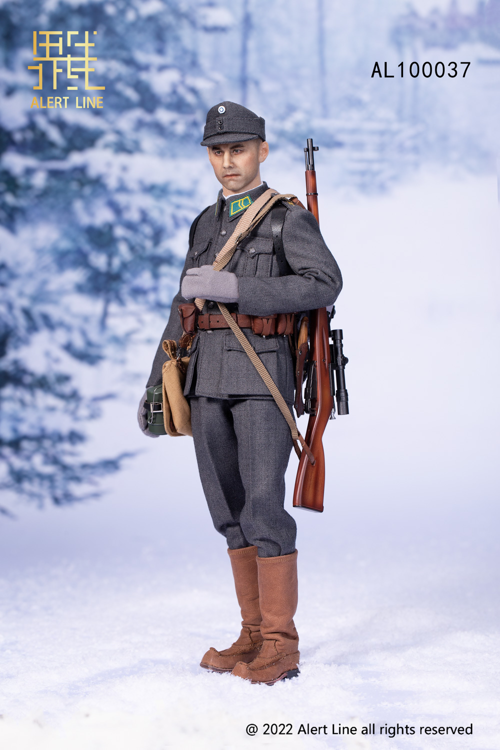 IN-STOCK  Alert Line Studio - WWII Finnish Army Soldier (AL100037) 1/6 Action Figure-
