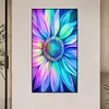 Tournesol color&eacute;-perceuse ronde peinture diamant-40 * 70cm (grande taille)
