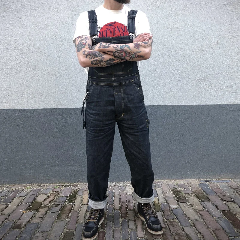 1950s Vintage 11oz 100% Cotton Denim Overalls