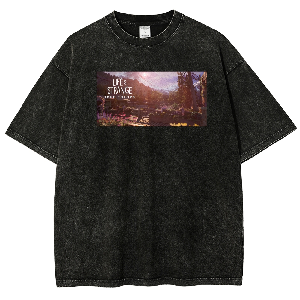 Life Is Strange Unisex Fit Washed T-Shirt 2601015998