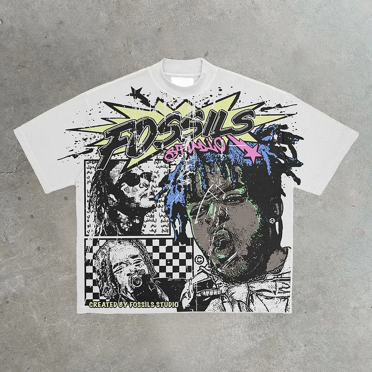 Casual Street Rap Festival T-Shirt