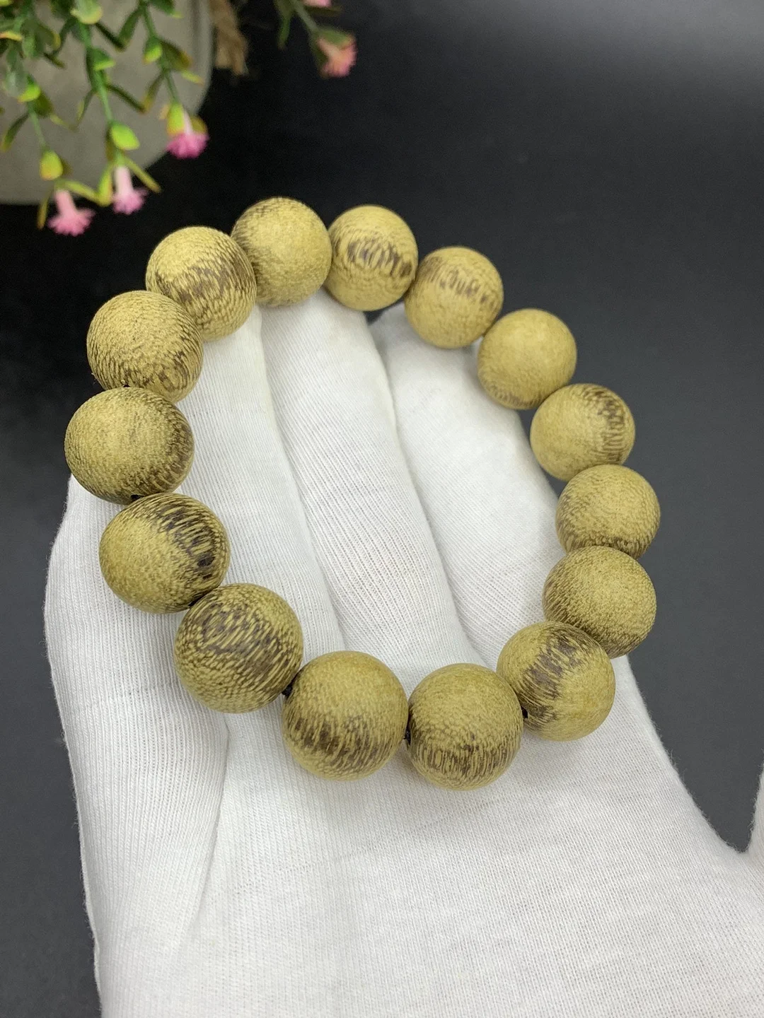 Agarwood Bracelets Buddha Beads Old Material Nha Trang Bai Qinan Bracelet