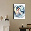 Diamond Painting-DIY Full Round Drill Moon Fairy