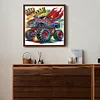 Captain America SUV - speziell geformtes Diamond Painting - 30*30cm