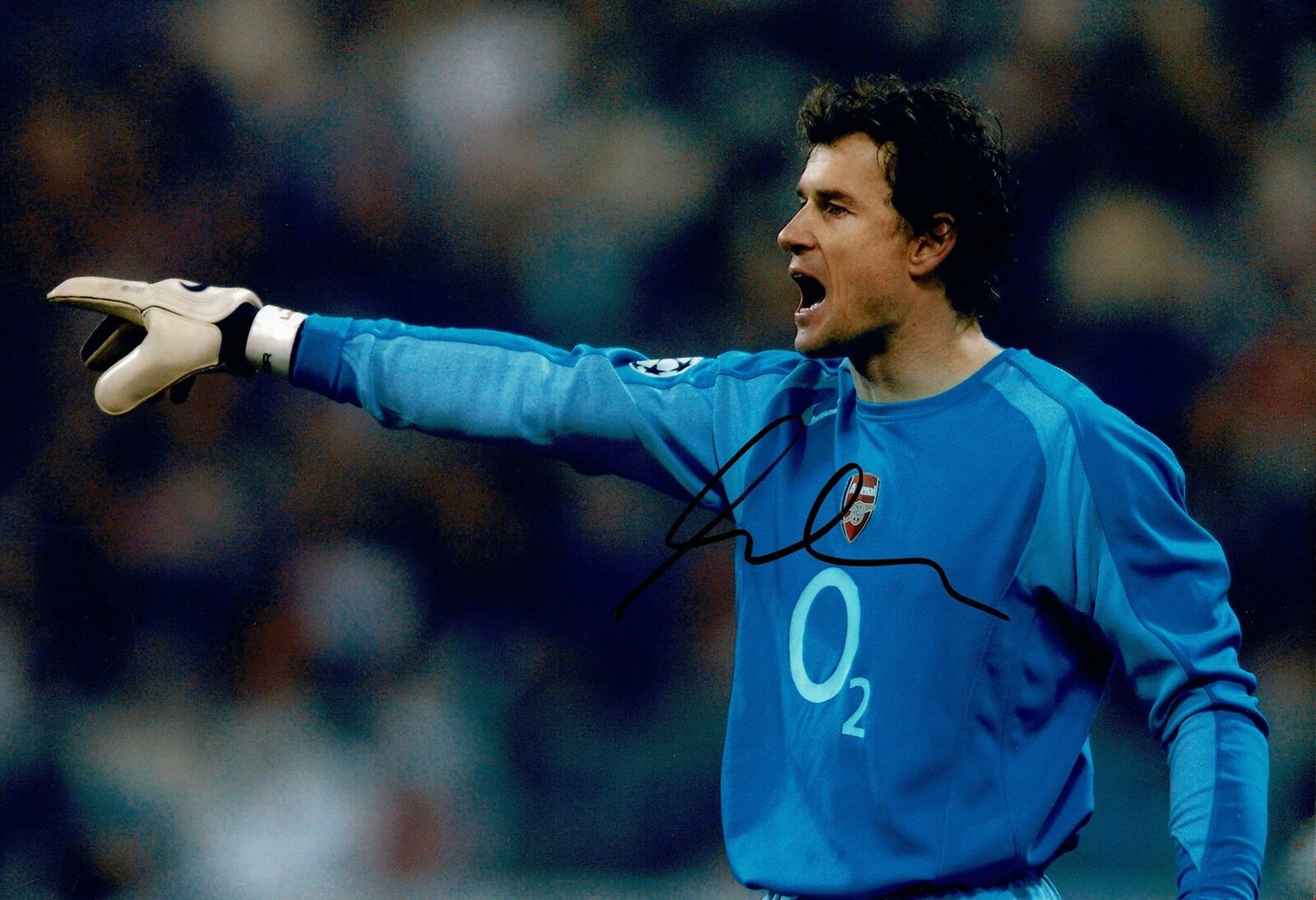 Jens Lehmann Signed 12X8 Photo Poster painting Arsenal F.C. Genuine Autograph AFTAL COA (1822)