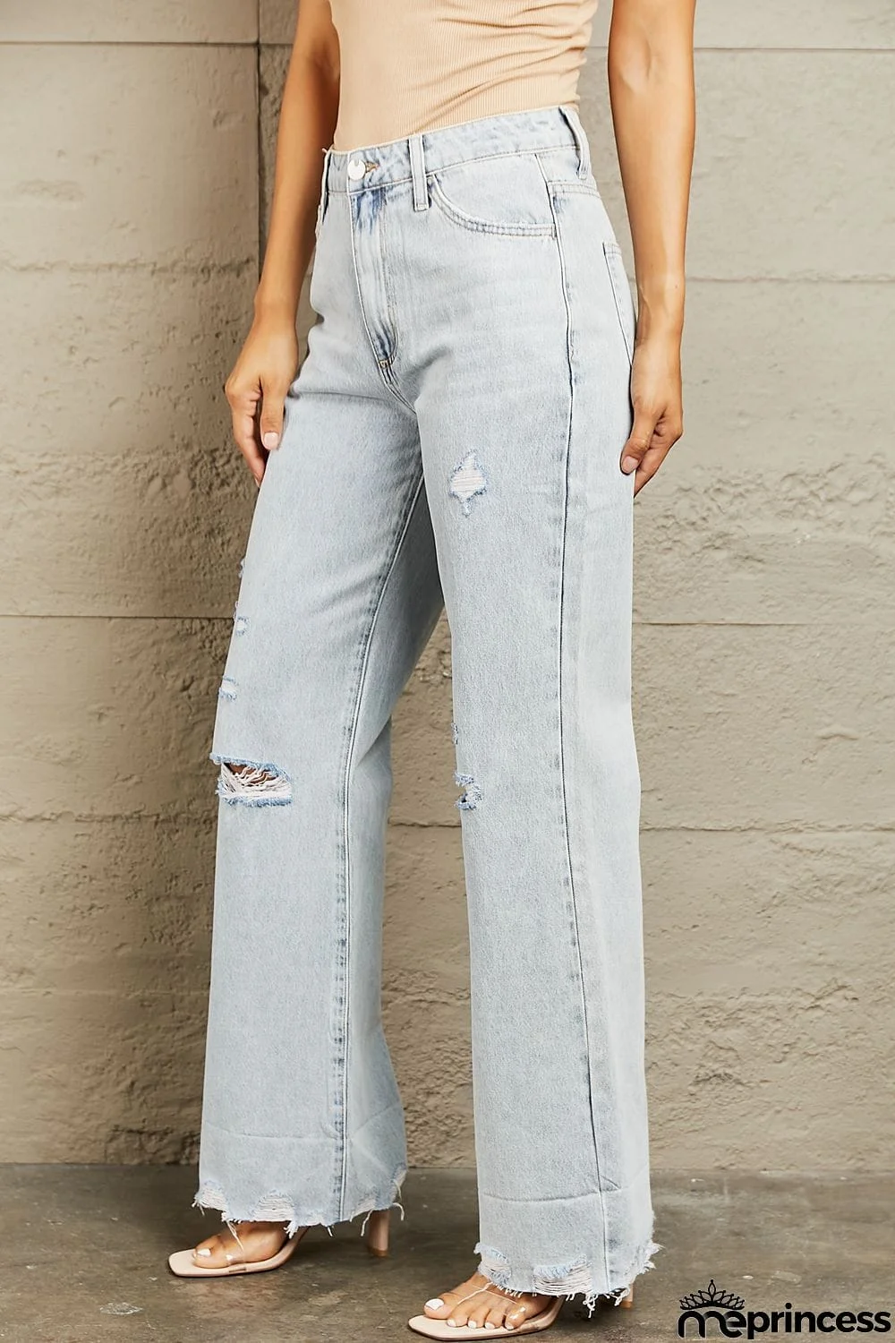 BAYEAS High Waist Flare Jeans