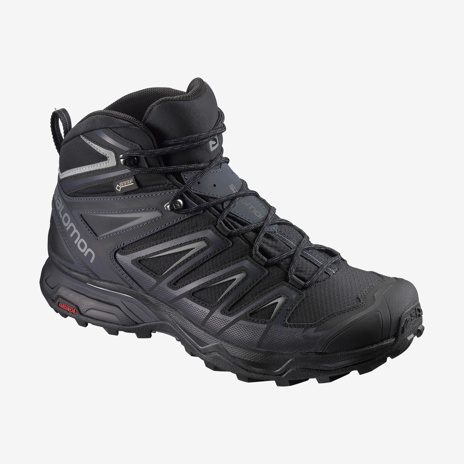 SALOMON X ULTRA 3 WIDE MID GORETEX MEN�S SHOES (Black
