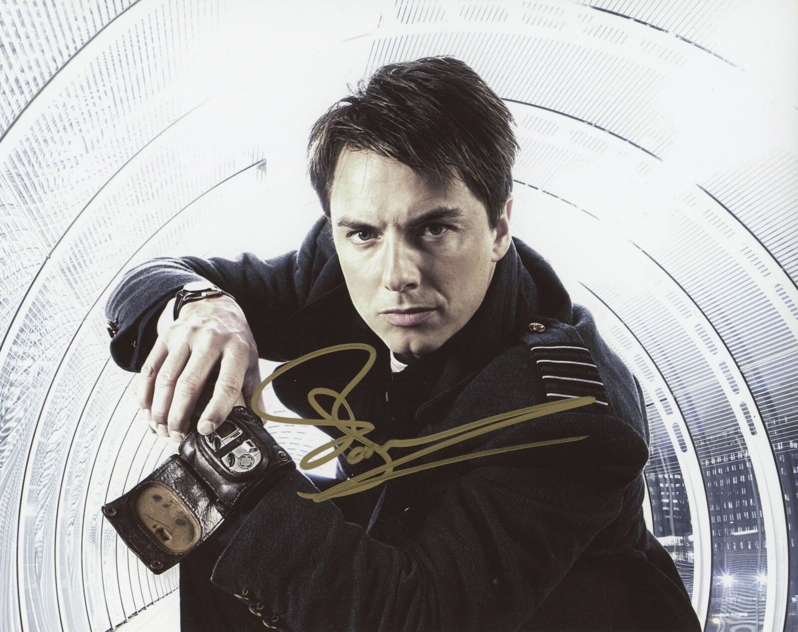 JOHN BARROWMAN Authentic Hand-Signed CAPTAIN JACK ~ TORCHWOOD