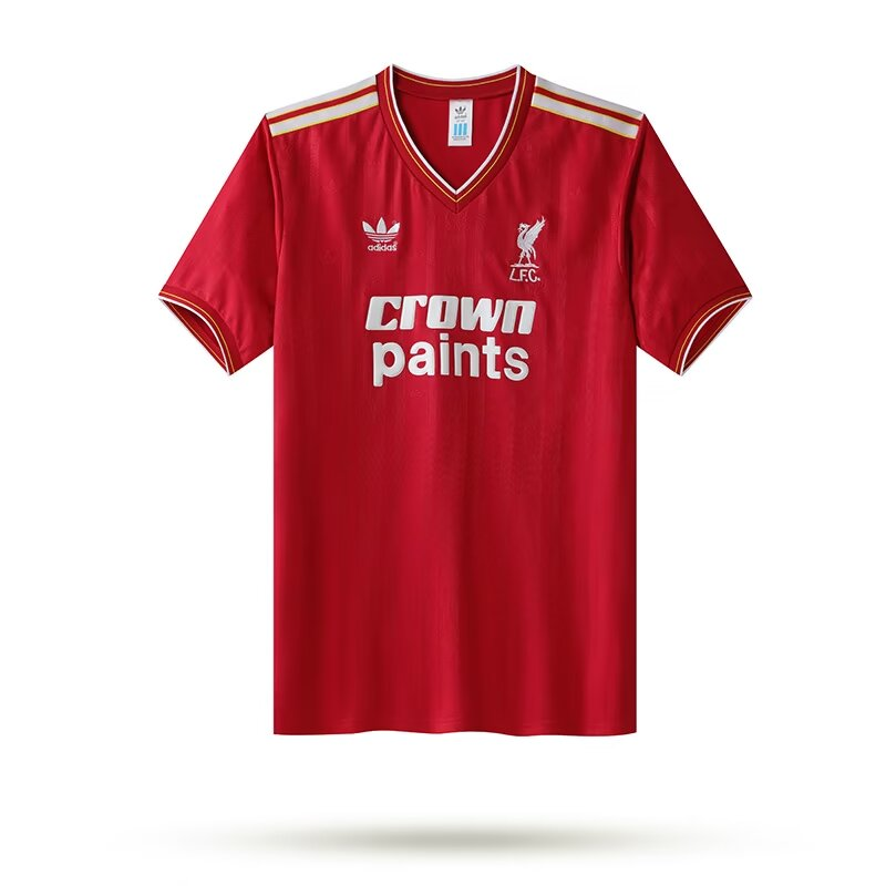Retro 1985-1987 Liverpool Home Football Shirt Thai Quality