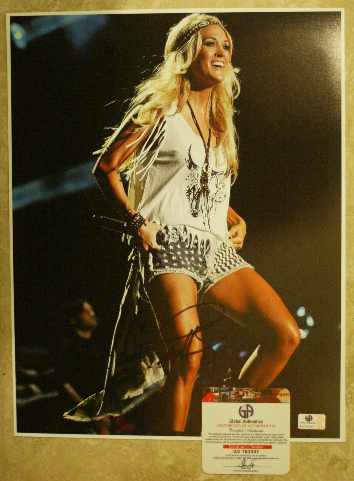 Carrie Underwood Signed 11x14 Photo Poster painting Autographed Auto GA GAI COA Storyteller
