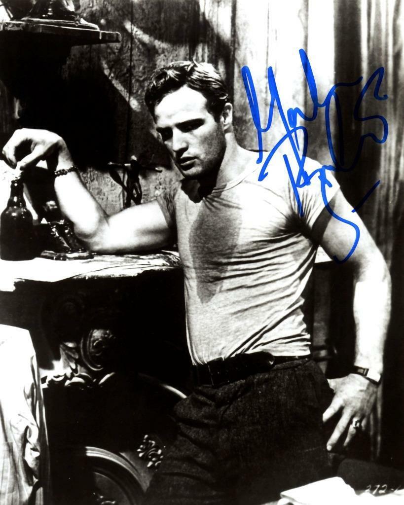 Marlon Brando SIGNED AUTOGRAPHED 10 X 8