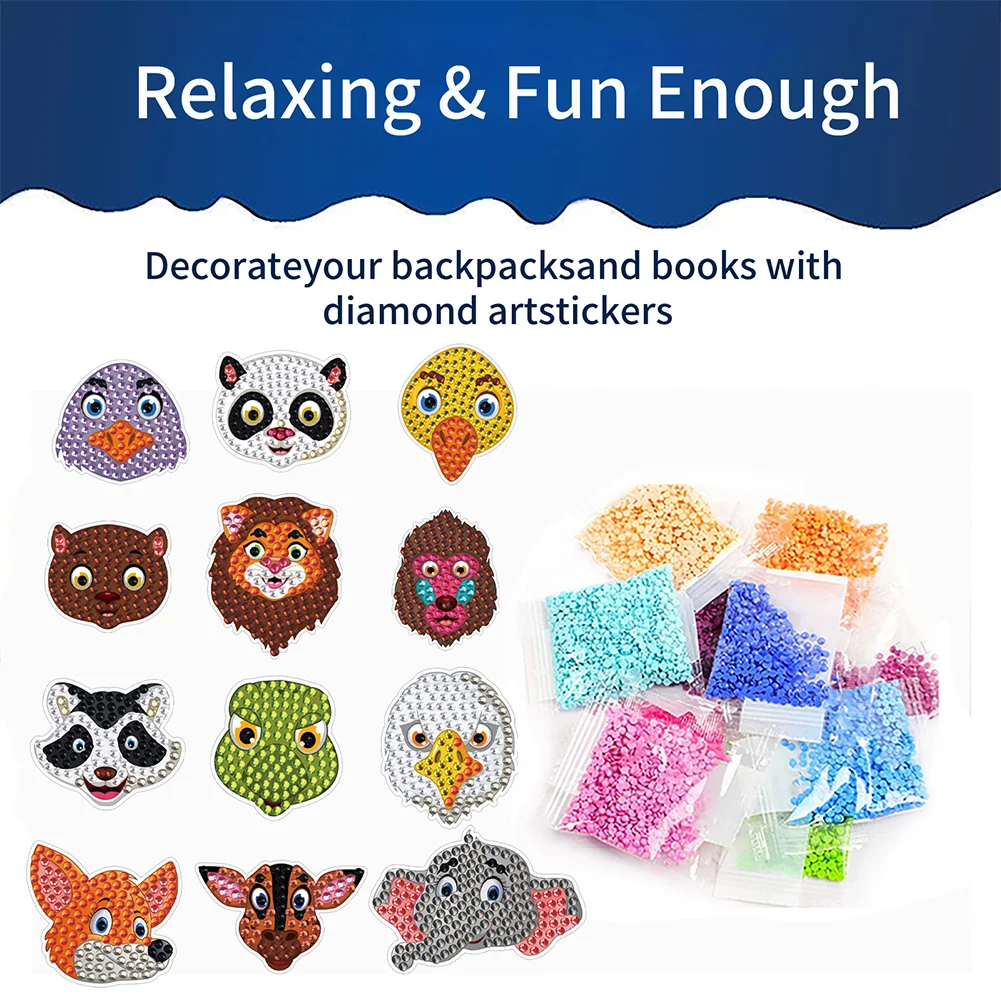 DIY Diamond Painting Kits Creative Diamond Stickers Gift for Kids