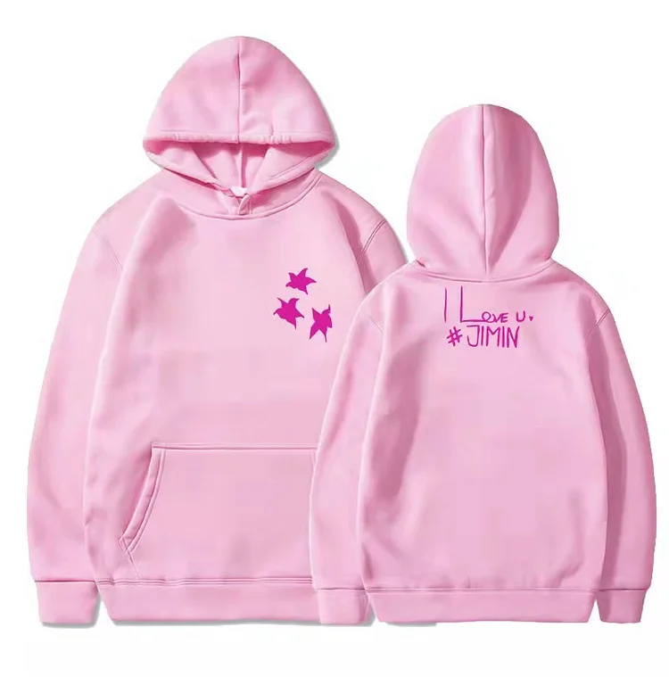 Bts hoodie online pink