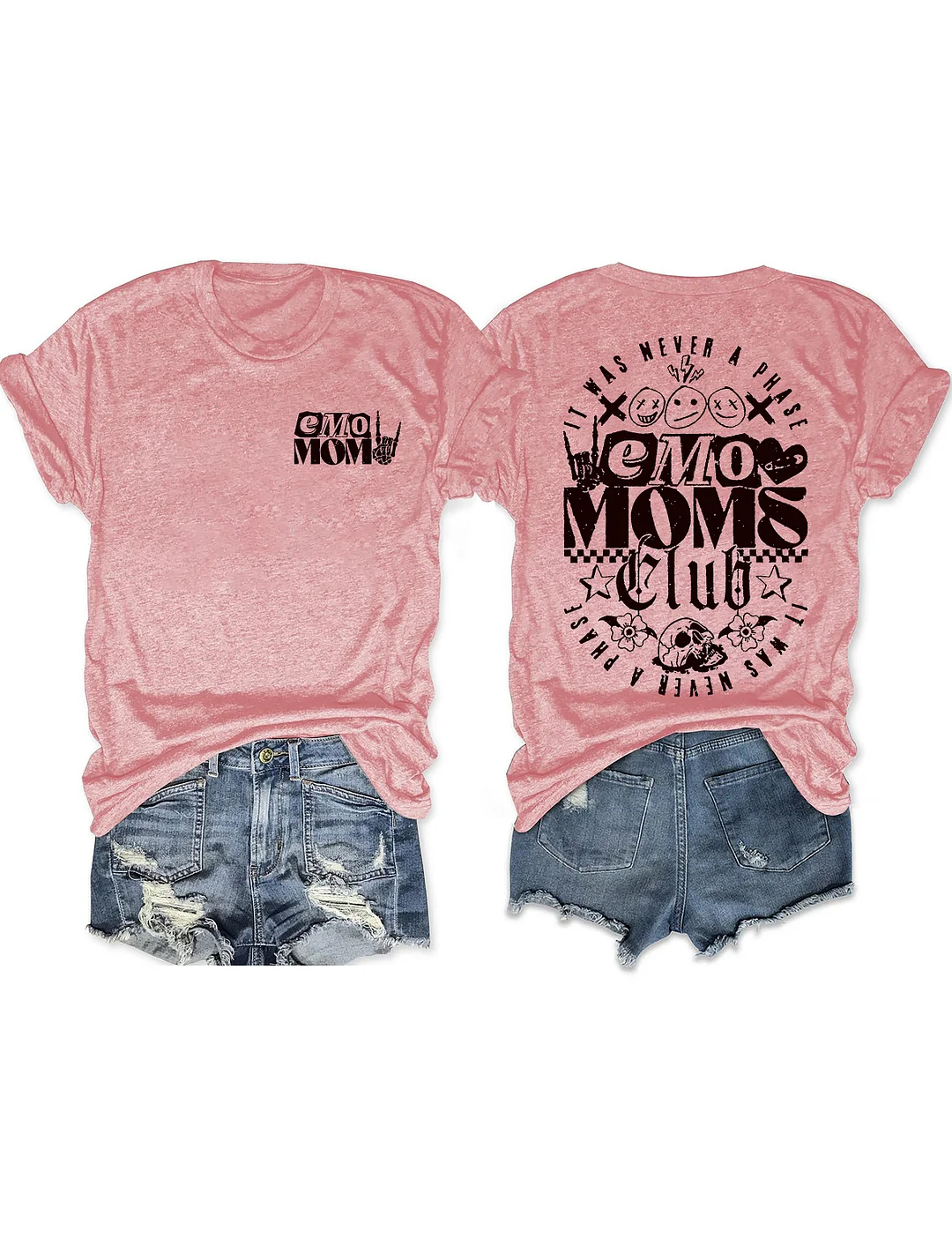 Emo Moms Club T-shirt