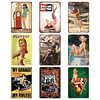 (Multi Style)  - Pin Up Girls - Vintage Metal Signs(8*12Inch/12*16Inch)-Pin-up-girls