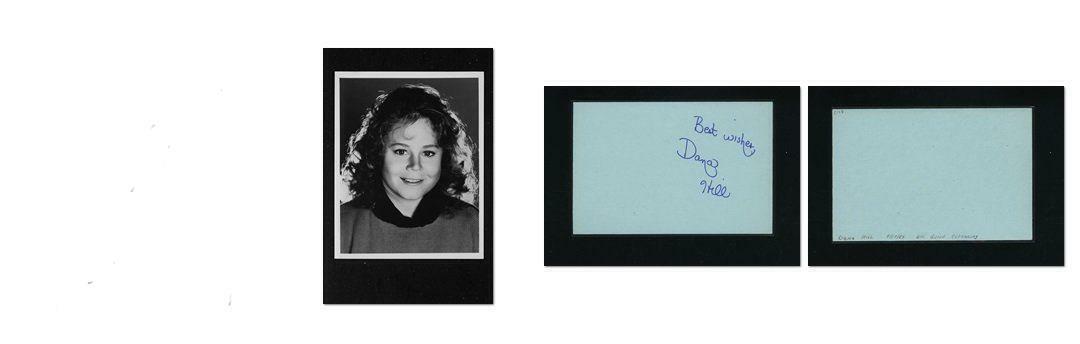 Dana Hill - Signed Autograph and Headshot Photo Poster painting set - European Vacation