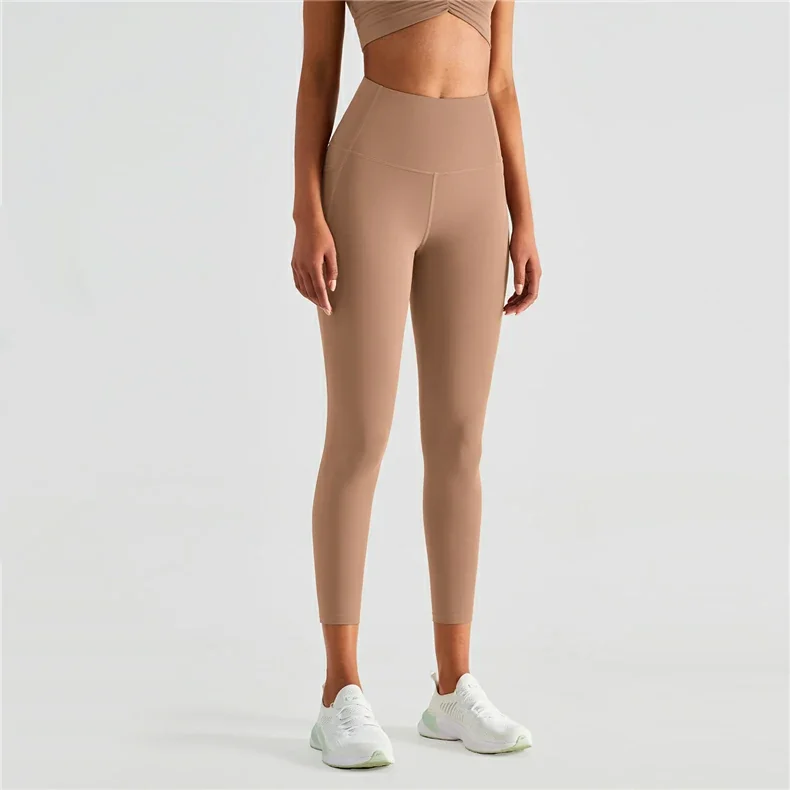 Hergymclothing lightweight breathable leggings for yoga, biker and other exercise