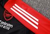 Joyfball 2024/2025 Arsenal Long Zipped Jacket Black Soccer Jersey 1:1 Thai Quality 