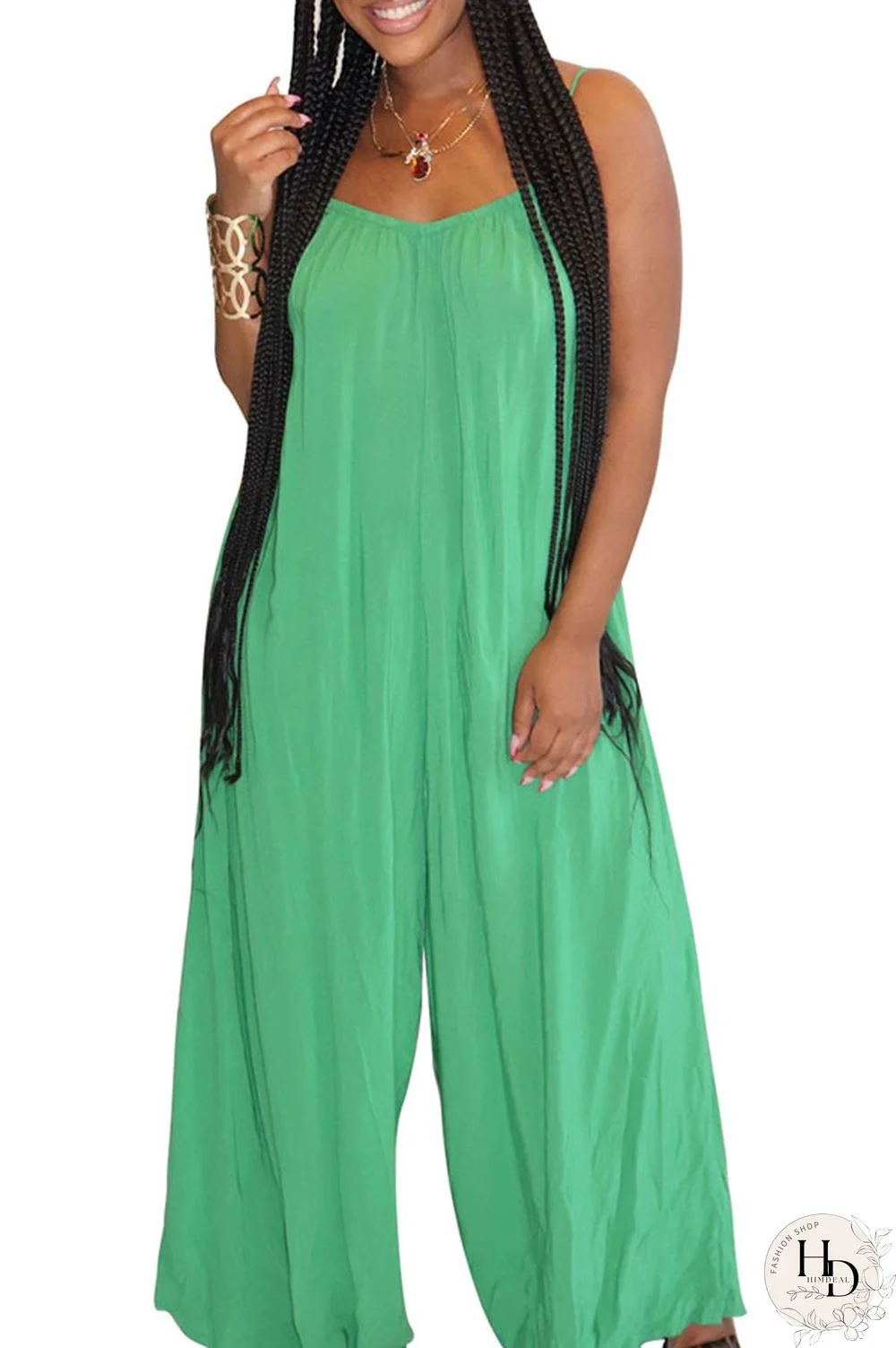 Red Fashion Sexy Solid Slip Jumpsuits