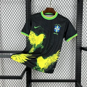 2025 Brazil Special Edition black Football Shirt 1:1 Thai Quality