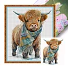 (Counted/Stamped) Cute Yak-11CT Cross Stitch 40*45cm/15.75*17.72in