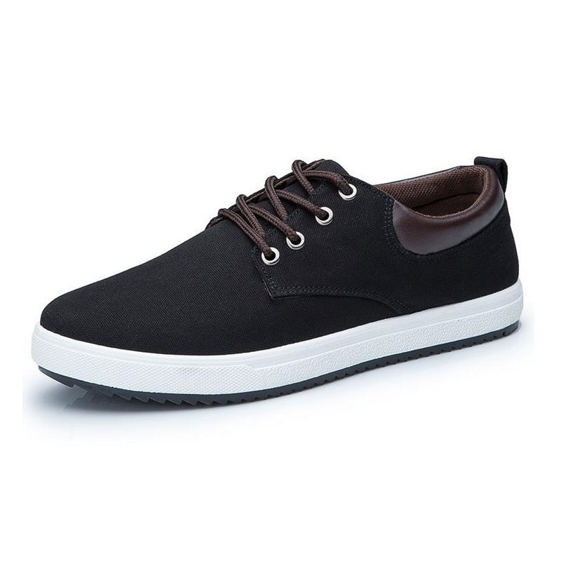 Wongn arrival of spring summer comfortable casual shoes canvas shoes men men's lace up the fashion brand Flats shoe