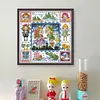 Tinker Bell Princess-14CT Stamped Cross Stitch Egyptian Cotton 30*30cm/11.81*11.81in tapestrymarket