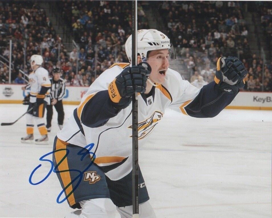 Nashville Predators Filip Forsberg Signed Autographed 8x10 NHL Photo Poster painting COA #1