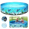 Inflatable Swimming Pool Large Capacity Blow Up Family Pool Bathtub Pool for Kid