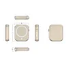 3-in-1 Magnetic Wireless Charger 5,000mAh Magnetic Wireless Power Bank PD20W Fast Charge Magsafe Rechargeable Phone Earphone Watch