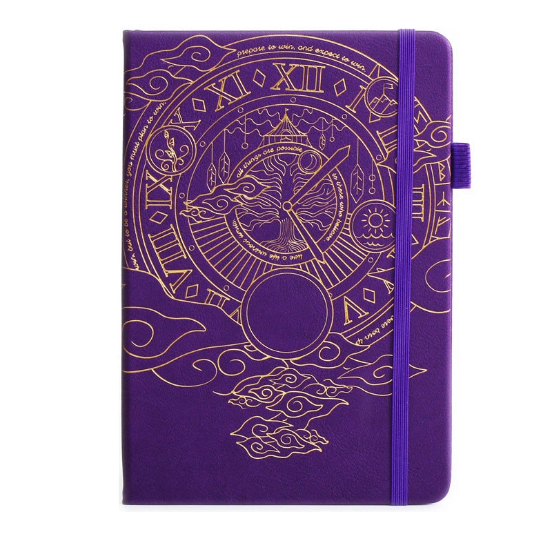 A5 English Version Thick 5-week Planner Study Schedule Hardcover Notebook Customized Office/cultural/notebook/notepad